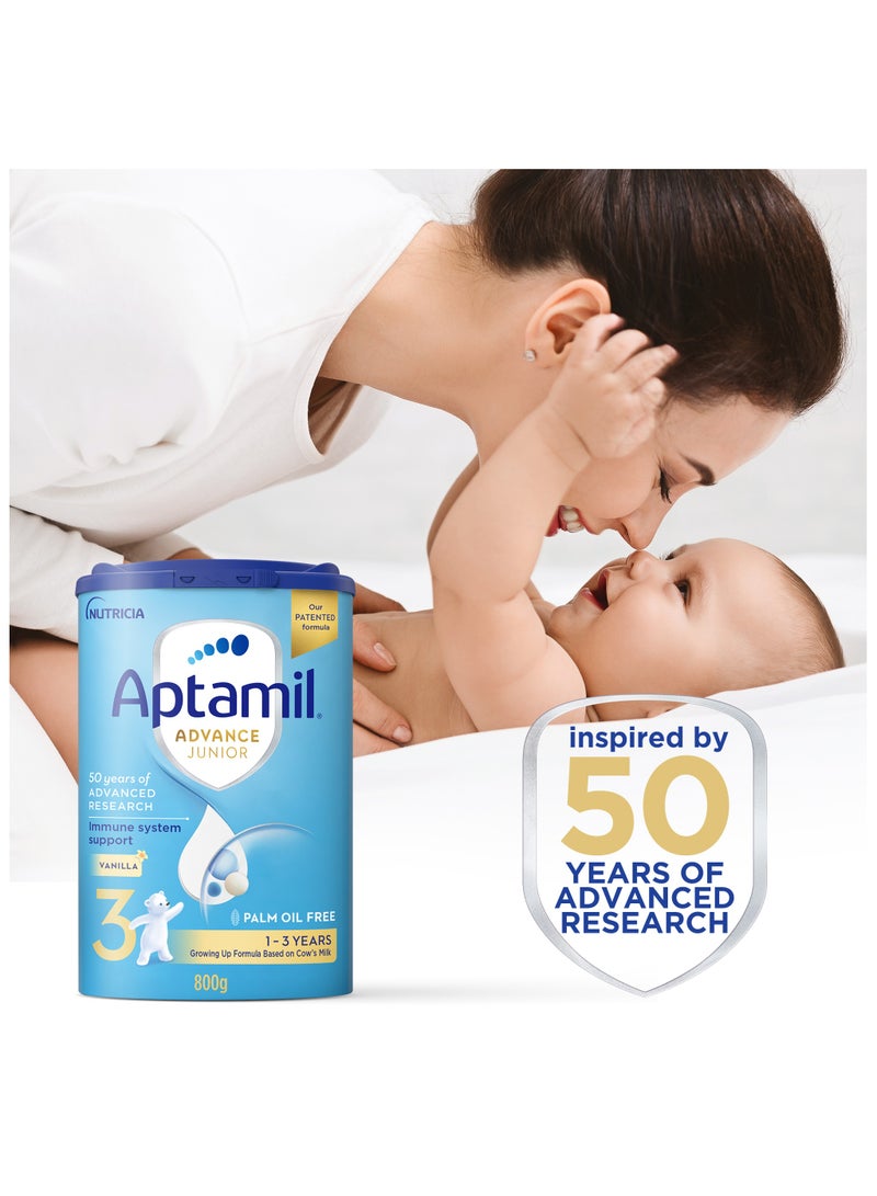 ابتاميل حليب أدفانس جونيور 3 خالي من زيت النخيل 1-3 سنوات - Image 5